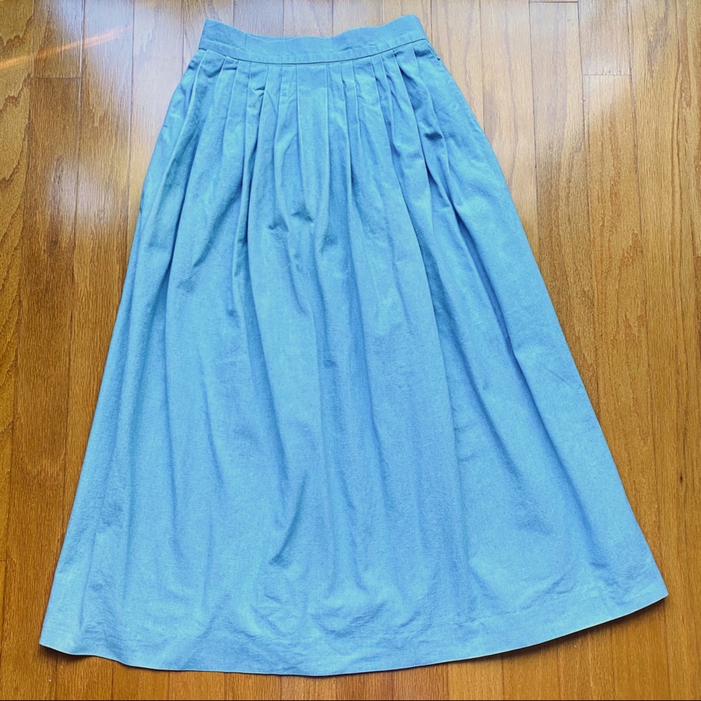 Vintage 80’s denim skirt